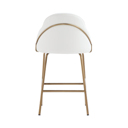 Manhattan Comfort Gracie Counter Stool  - Set of 2