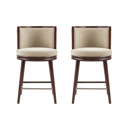 Manhattan Comfort Evalyn Counter Stool  - Set of 2