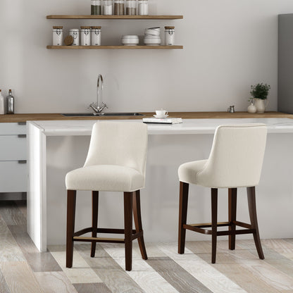 Manhattan Comfort Beever Counter Stool  - Set of 2