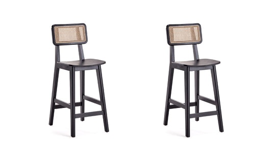Manhattan Comfort Versailles Counter Stool  - Set of 2