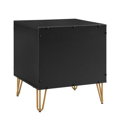 Manhattan Comfort 2-Piece DUMBO Nightstand and Dresser
