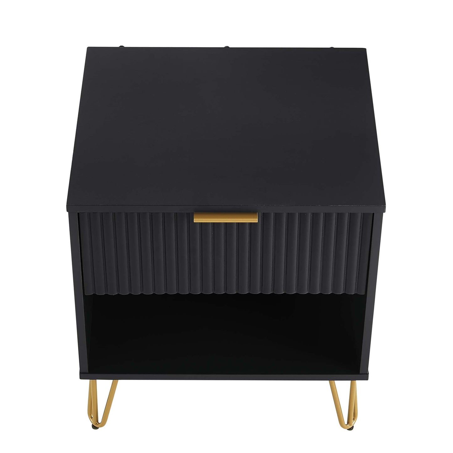 Manhattan Comfort 2-Piece DUMBO Nightstand and Dresser