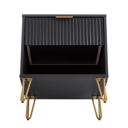 Manhattan Comfort 2-Piece DUMBO Nightstand and Dresser