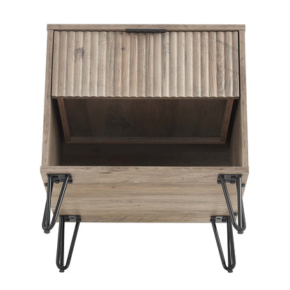 Manhattan Comfort 2-Piece DUMBO Nightstand and Dresser