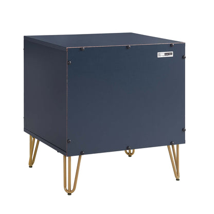 Manhattan Comfort 2-Piece DUMBO Nightstand and Dresser