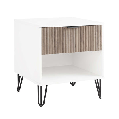 Manhattan Comfort 2-Piece DUMBO Nightstand and Dresser