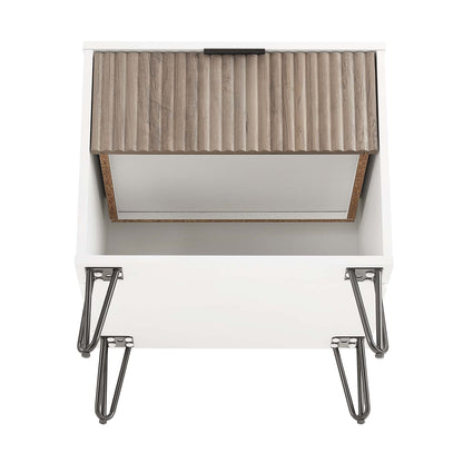 Manhattan Comfort 2-Piece DUMBO Nightstand and Dresser
