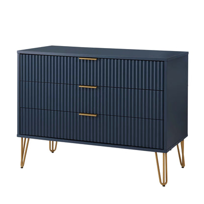 Manhattan Comfort 2-Piece DUMBO Nightstand and Dresser