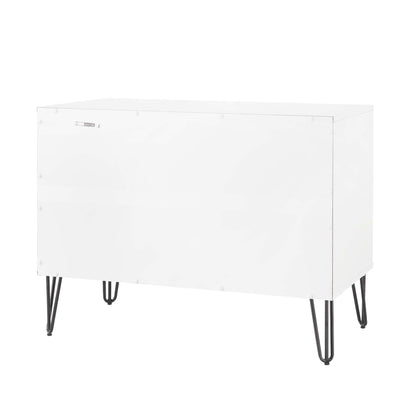 Manhattan Comfort 2-Piece DUMBO Nightstand and Dresser