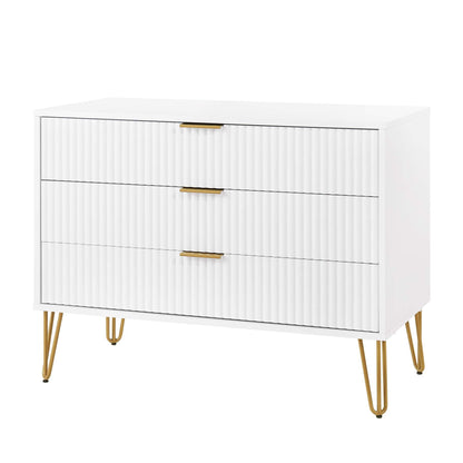 Manhattan Comfort 2-Piece DUMBO Nightstand and Dresser