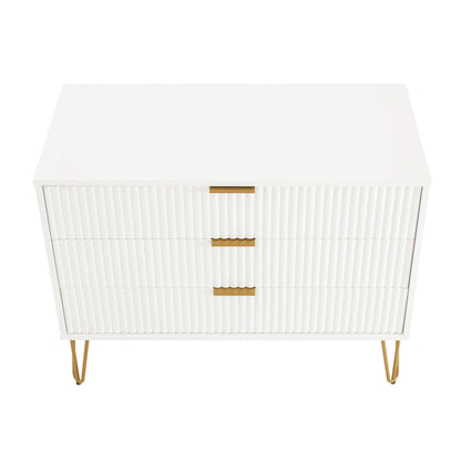 Manhattan Comfort 2-Piece DUMBO Nightstand and Dresser