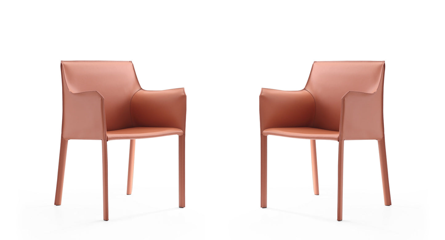 Manhattan Comfort Paris Dining Armchair - Set of 2