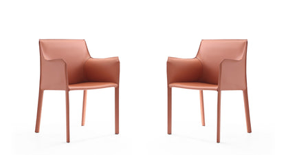 Manhattan Comfort Paris Dining Armchair - Set of 2