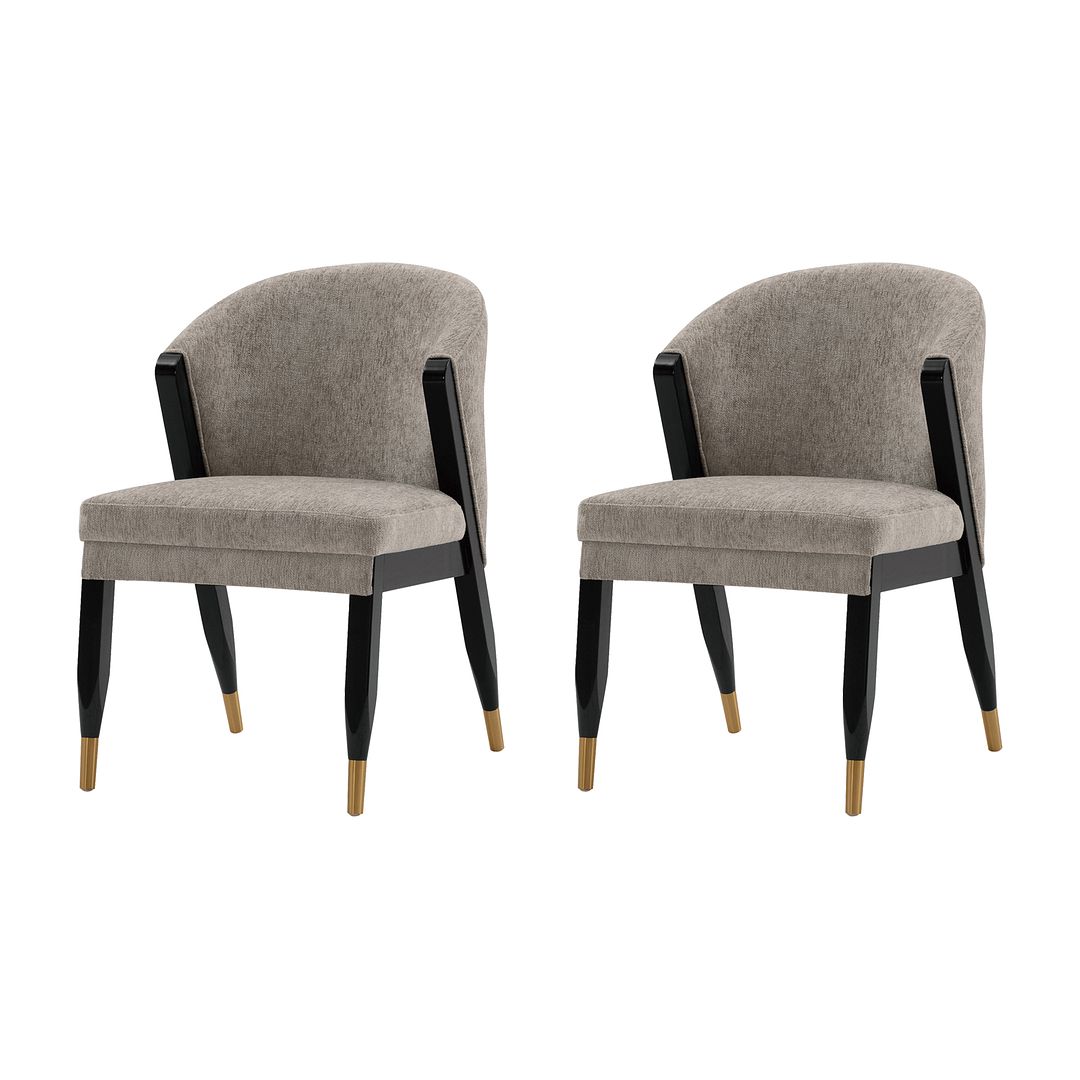 Manhattan Comfort Modern Ola Chenille Dining Chair