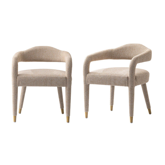 Manhattan Comfort Aspen Dining Armchairs - Set of 2