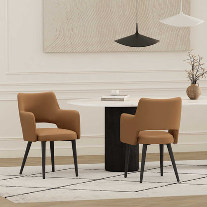 Manhattan Comfort Tremont Dining Arm Chair - Set of 2