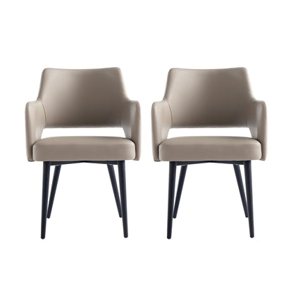 Manhattan Comfort Tremont Dining Arm Chair - Set of 2