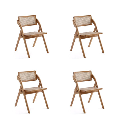 Manhattan Comfort Lambinet Dining Folding Chair - Set of 4