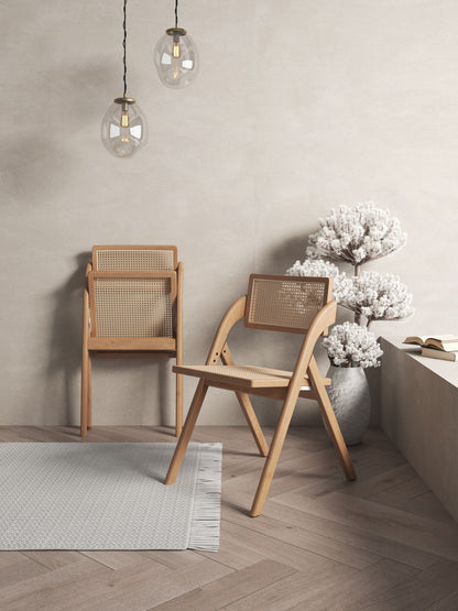 Manhattan Comfort Lambinet Dining Folding Chair - Set of 4