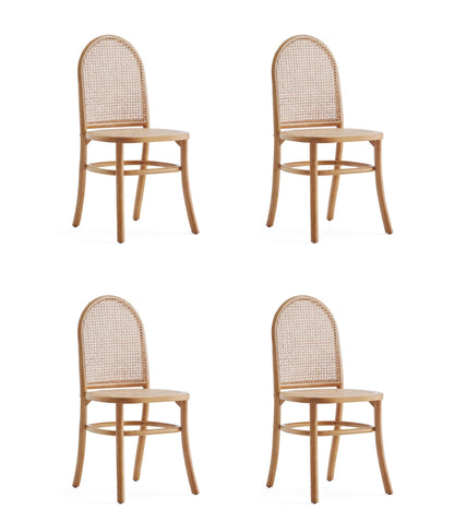Manhattan Comfort Paragon 1.0 Dining Chair - Set of 4