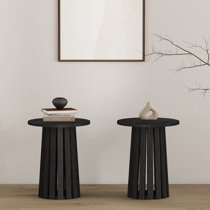 Manhattan Comfort Layla End Table - Set of 2
