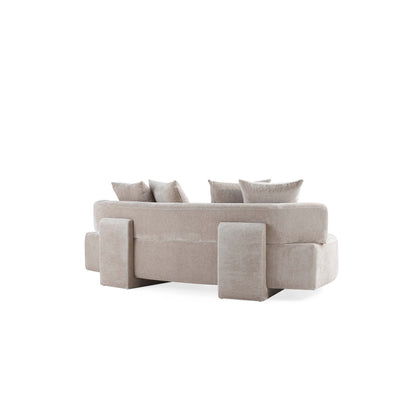 Manhattan Comfort 2-Piece Verandah Sofa and Accent Chair
