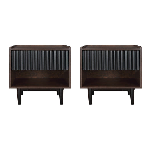 Manhattan Comfort Duane Nightstand - Set of 2