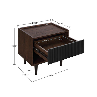 Manhattan Comfort Duane Nightstand - Set of 2