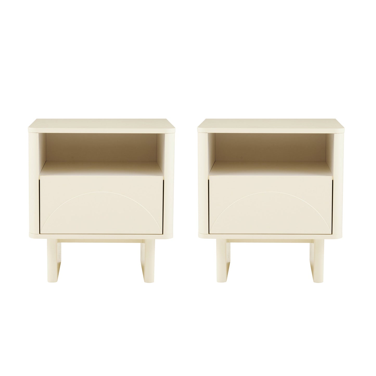 Manhattan Comfort Ella Nightstand - Set of 2