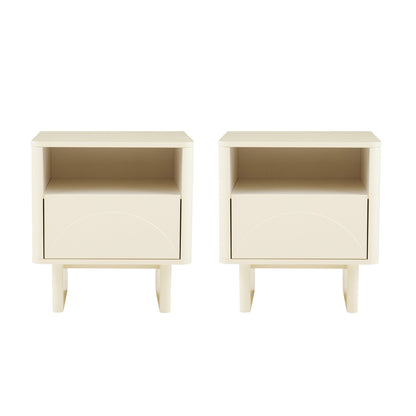 Manhattan Comfort Ella Nightstand - Set of 2