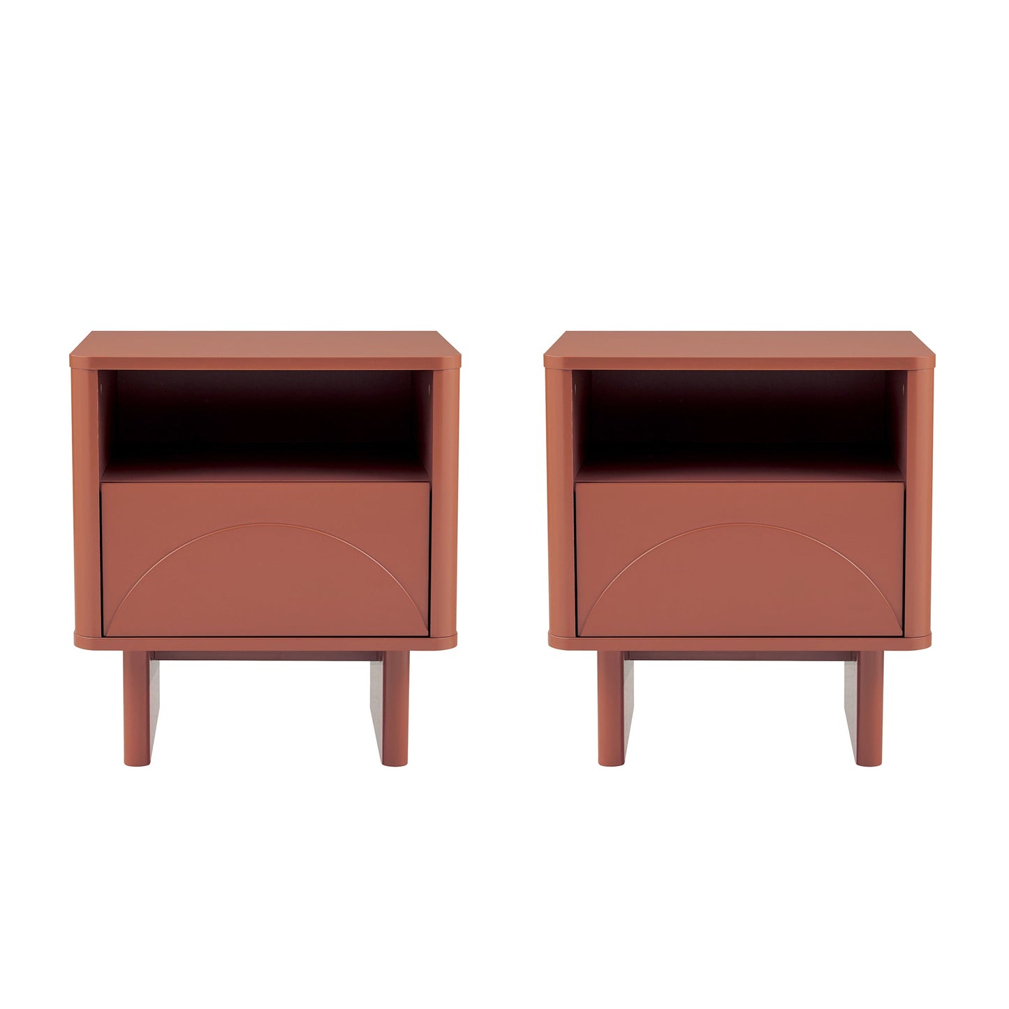 Manhattan Comfort Ella Nightstand - Set of 2
