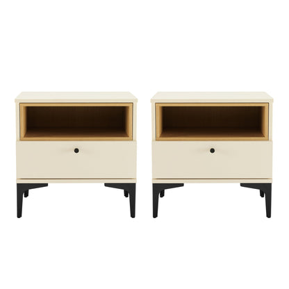 Manhattan Comfort Amara Nightstand - Set of 2