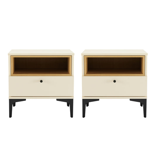 Manhattan Comfort Amara Nightstand - Set of 2