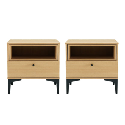 Manhattan Comfort Amara Nightstand - Set of 2