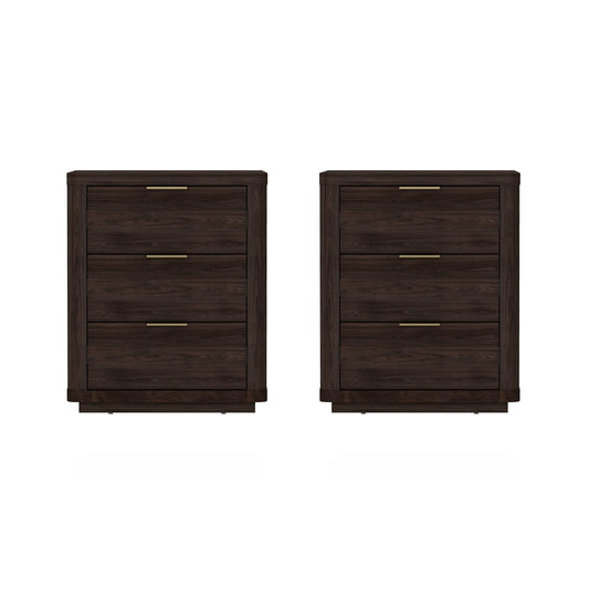 Manhattan Comfort Evelyn Nightstand - Set of 2