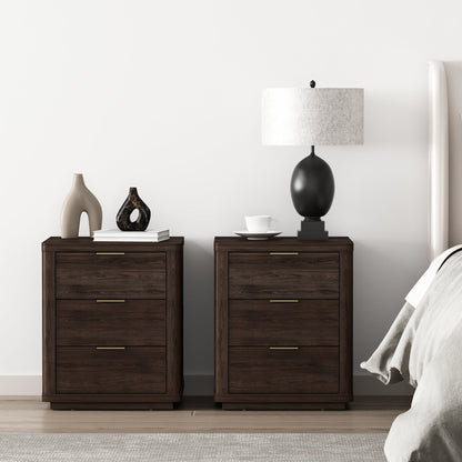 Manhattan Comfort Evelyn Nightstand - Set of 2