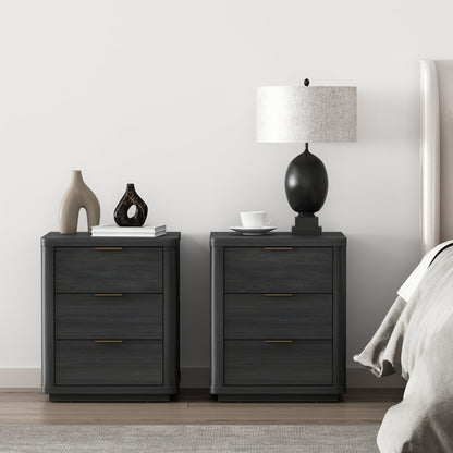 Manhattan Comfort Evelyn Nightstand - Set of 2