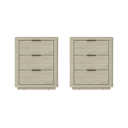 Manhattan Comfort Evelyn Nightstand - Set of 2