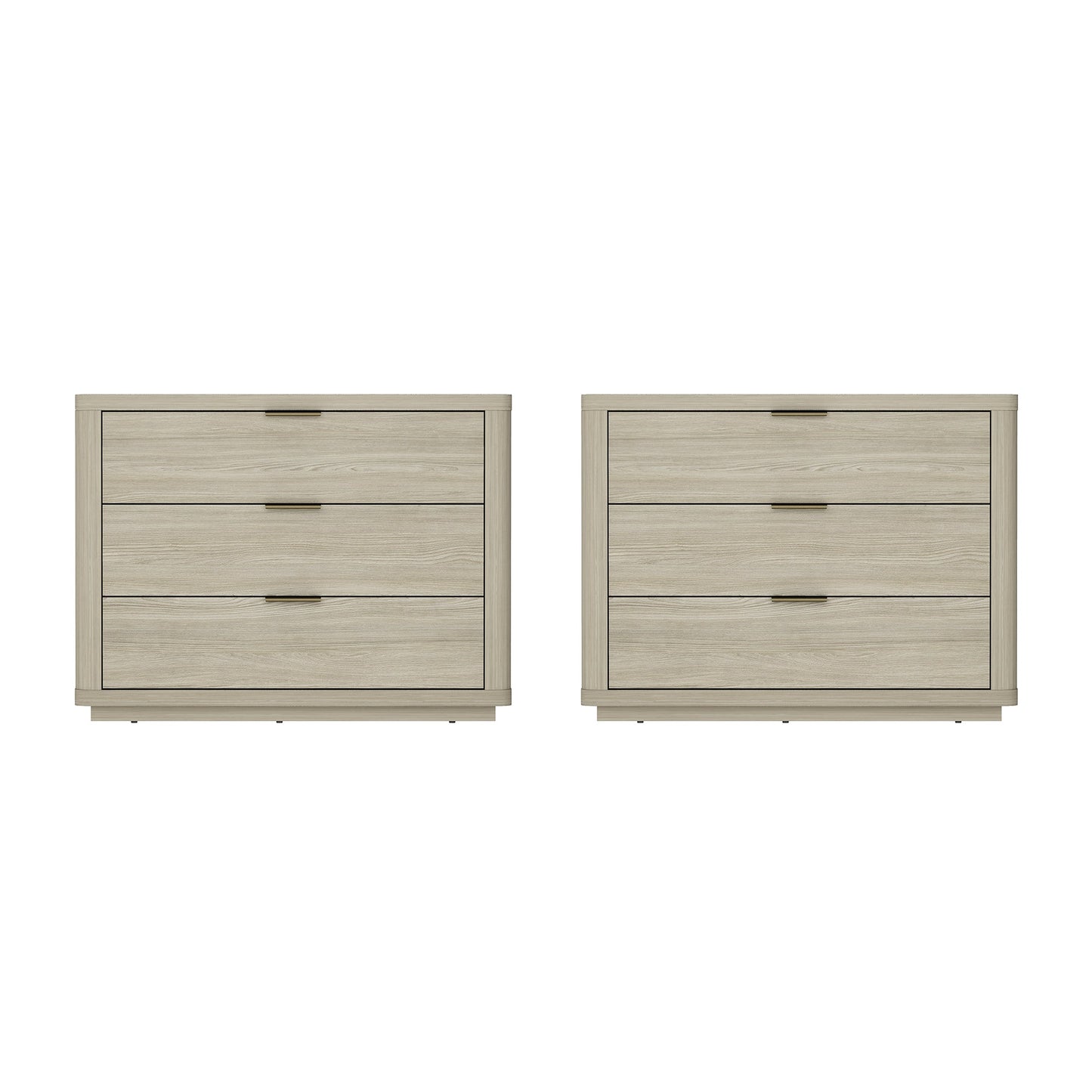 Manhattan Comfort Evelyn 32" Nightstand 4.0 - Set of 2