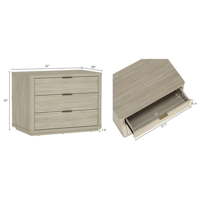 Manhattan Comfort Evelyn 32" Nightstand 4.0 - Set of 2
