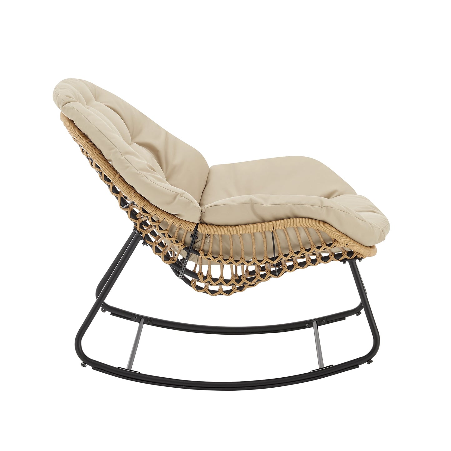 Manhattan Comfort 6-Piece Benson Patio Rocking Chair