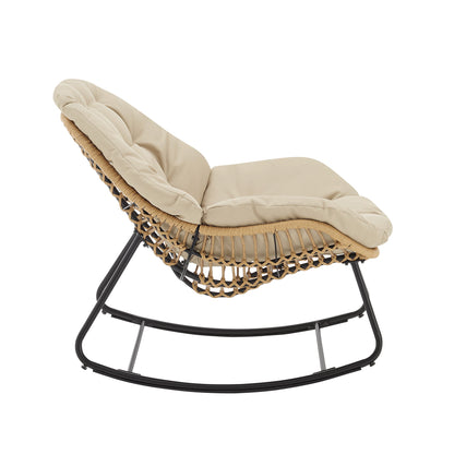 Manhattan Comfort 6-Piece Benson Patio Rocking Chair