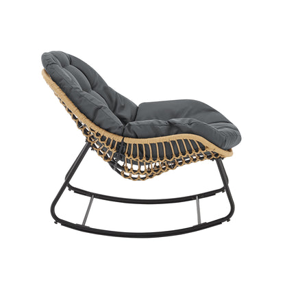 Manhattan Comfort 6-Piece Benson Patio Rocking Chair