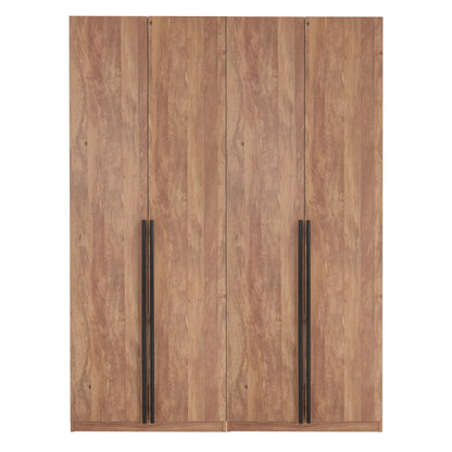 Manhattan Comfort 2-Piece Lee Wardrobe Closet 1.0 and 3.0