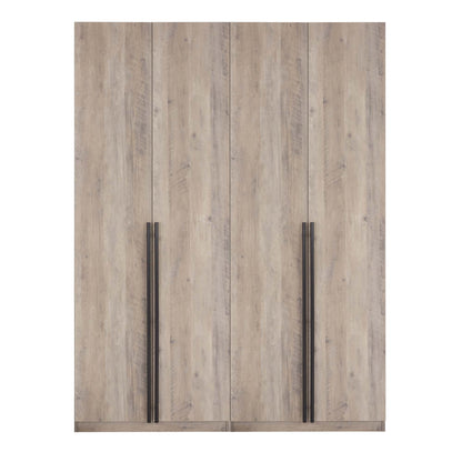 Manhattan Comfort 2-Piece Lee Wardrobe Closet 1.0 and 3.0