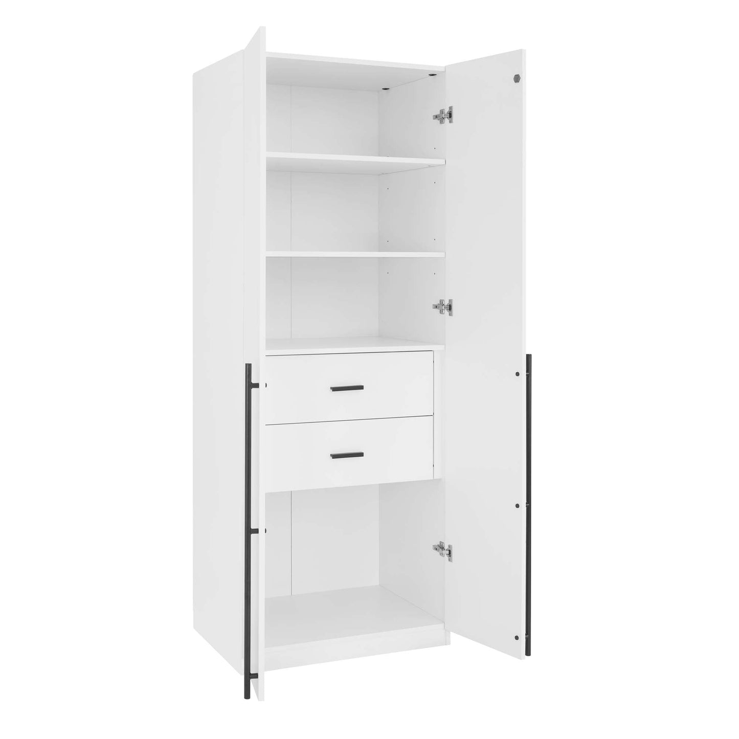Manhattan Comfort 2-Piece Lee Wardrobe Closet 1.0 and 3.0