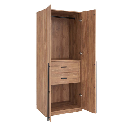 Manhattan Comfort 2-Piece Lee Wardrobe Closet 2.0 and 3.0