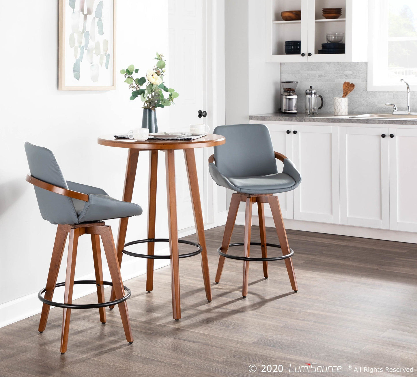 Majestic Office Furniture 26" Fixed-Height Counter Stool
