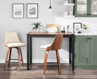Majestic Office Furniture 26" Fixed-Height Counter Stool - Set of 2