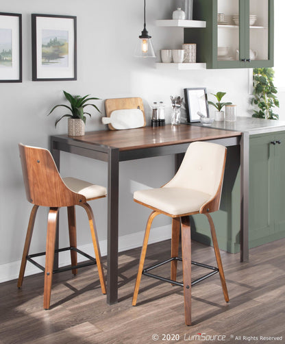 Majestic Office Furniture 26" Fixed-Height Counter Stool - Set of 2